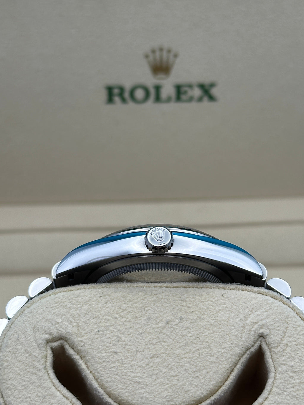 Rolex White Rolesor Datejust 36  - Slate Roman Dial - Jubilee Bracelet - 126234