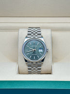 Rolex Oystersteel Datejust 36  - Mint Green Index Dial - Jubilee Bracelet - 126200Gjb