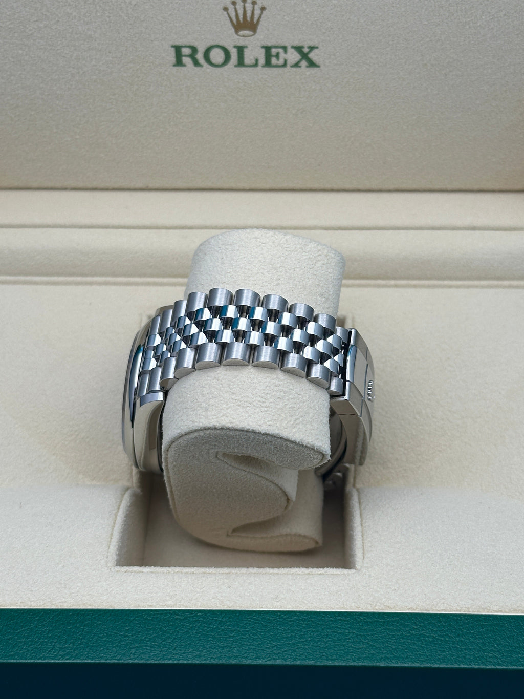 Rolex Oystersteel Datejust 36  - Mint Green Index Dial - Jubilee Bracelet - 126200Gjb