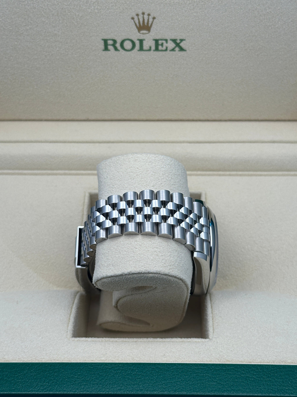 Rolex Oystersteel Datejust 36  - Mint Green Index Dial - Jubilee Bracelet - 126200Gjb