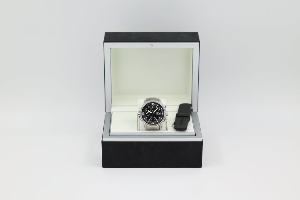 IWC - Aquatimer Chronograph - Black Dial - IW3768-04 - 2016