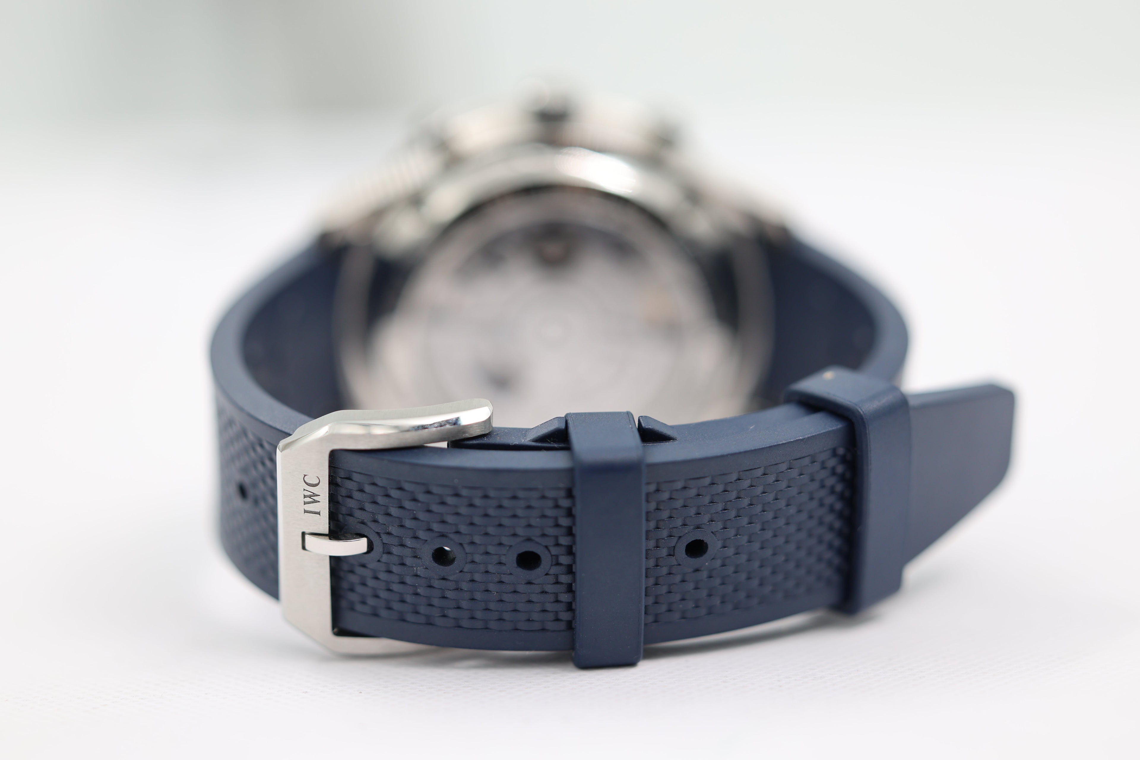 IWC - Portuguese Chronograph - White & Blue Dial - IW371620 - 2023