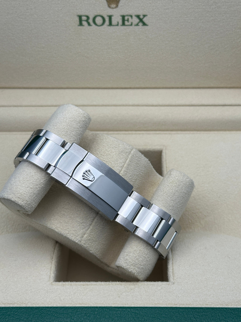 Rolex Steel and White Gold Rolesor Datejust 41  - Slate Green Roman Dial - Oyster Bracelet - 126334 slgro