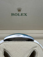 Rolex Steel and White Gold Rolesor Datejust 41  - Mint Green Index Dial - Oyster Bracelet - 126334