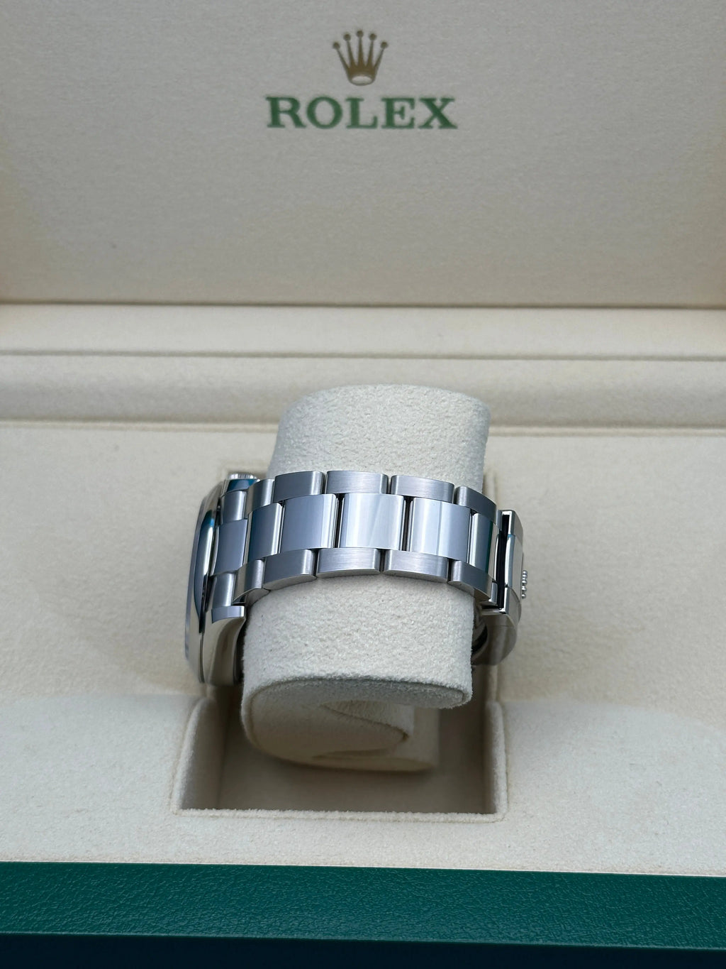 Rolex Oystersteel Datejust 36  - Mint Green Index Dial - Oyster Bracelet - 126200Goy
