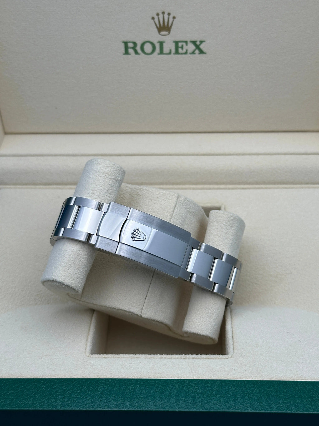 Rolex Oystersteel Datejust 36  - Mint Green Index Dial - Oyster Bracelet - 126200Goy