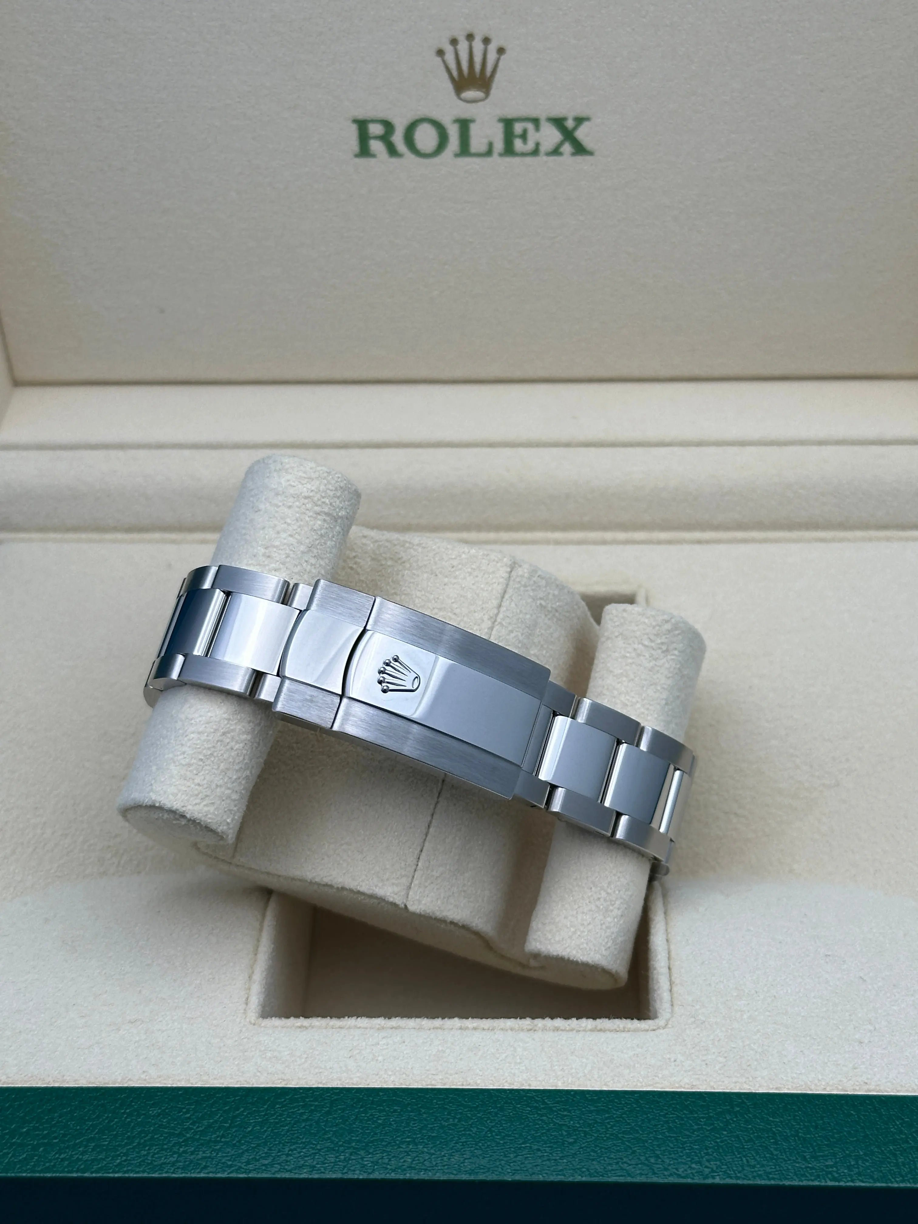 Rolex Oystersteel Datejust 36  - Mint Green Index Dial - Oyster Bracelet - 126200Goy