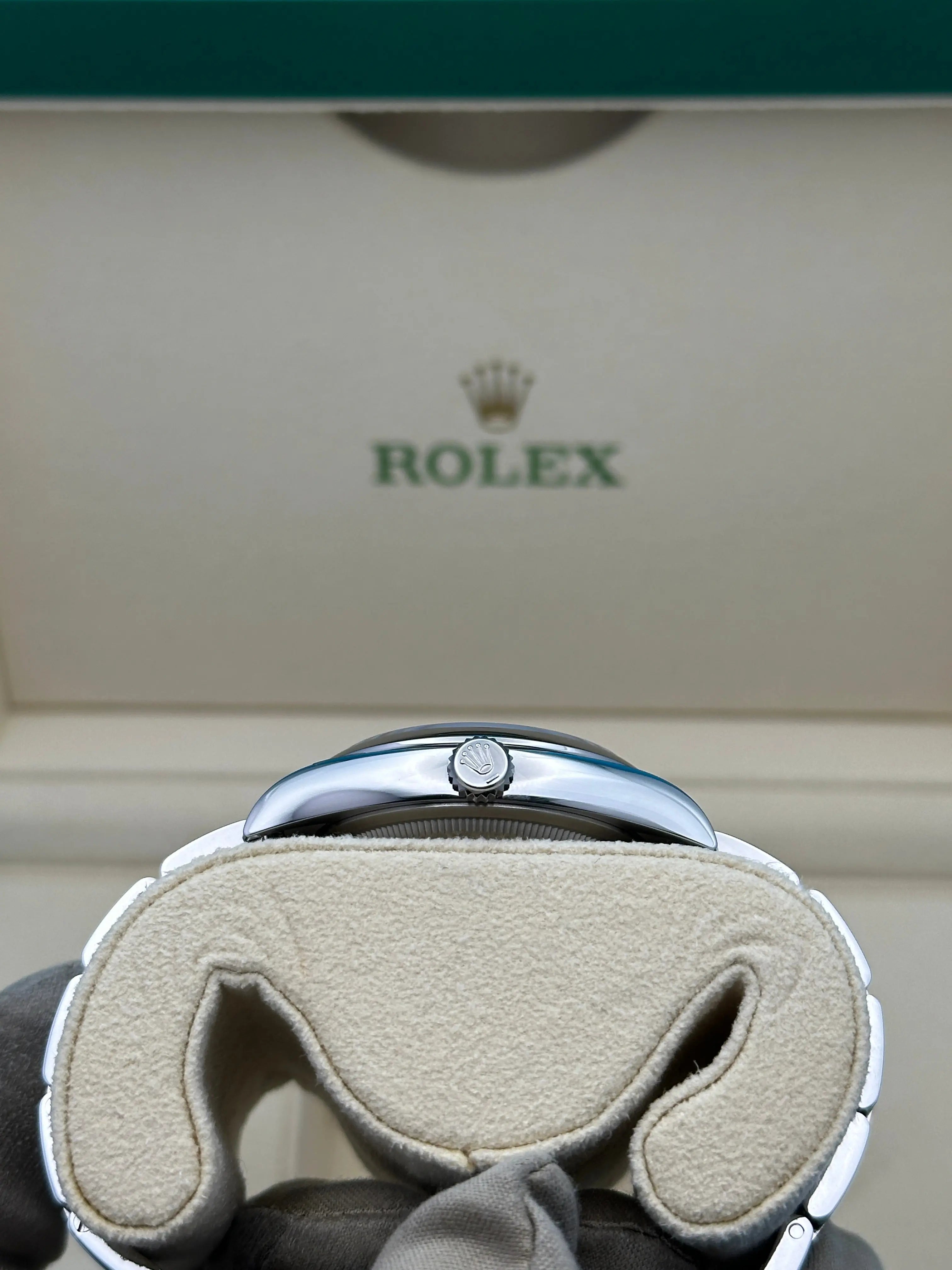 Rolex Oystersteel Datejust 36  - Mint Green Index Dial - Oyster Bracelet - 126200Goy
