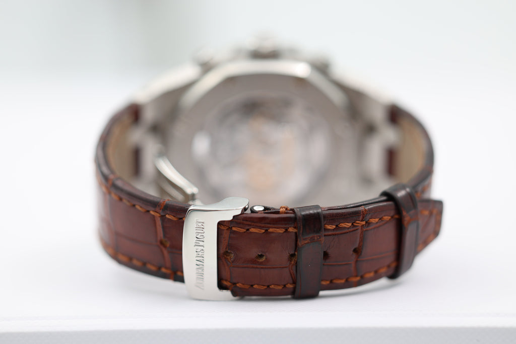 Audemars Piguet - Royal Oak Tourbillon - Brown Dial - 25977ST