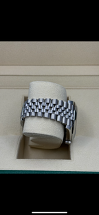 Rolex Steel Datejust 41  - Smooth Bezel - Mint Green Index Dial - Jubilee Bracelet - 126300 mgj