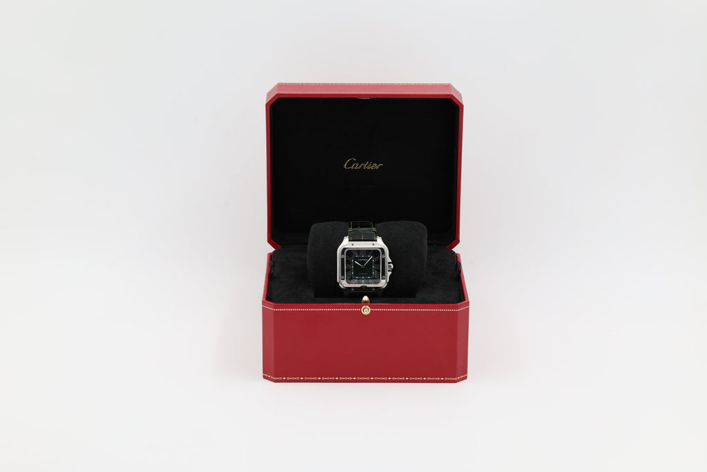 Cartier - Santos - Green Dial - WSSA0062 - 2025