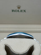 Rolex Steel Datejust 41  - Smooth Bezel - Blue Index Dial - Jubilee Bracelet - 126300 blij