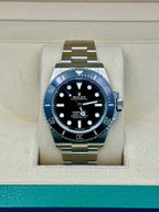 Rolex Steel Submariner  - Black Dial - 124060