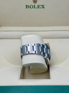 Rolex Oyster Perpetual 36 Turquoise Blue Celebration-motif Dial Stainless Steel