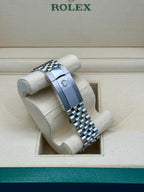 Rolex Steel and White Gold Rolesor Datejust 41  - Silver Index Dial - Jubilee Bracelet - 126334 sij