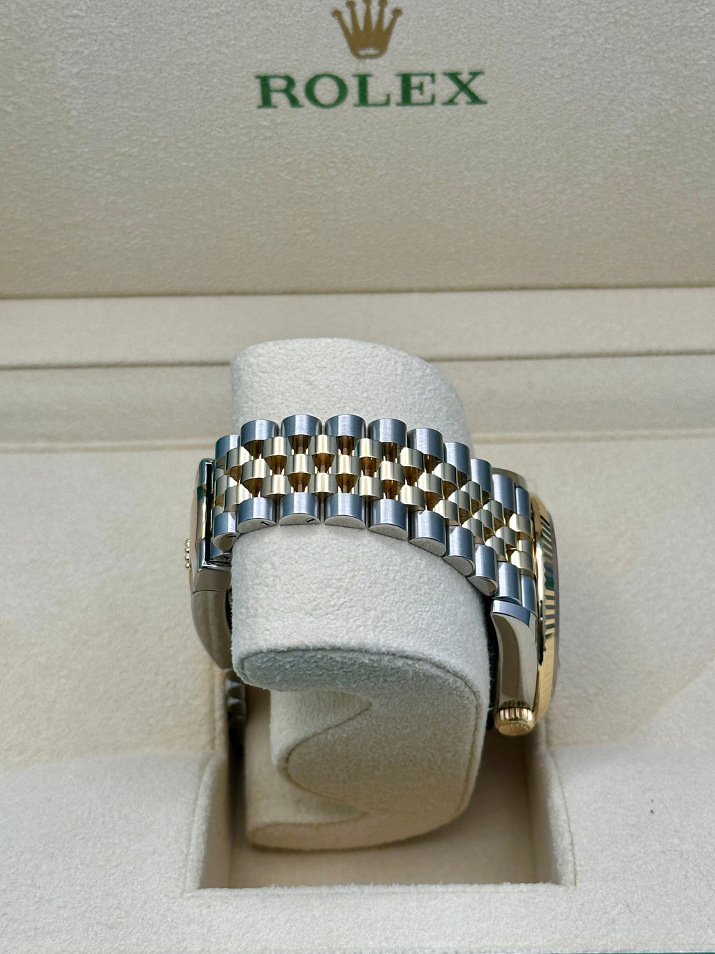 Rolex Yellow Rolesor Datejust 36  - Slate Roman Dial - Jubilee Bracelet - 126233