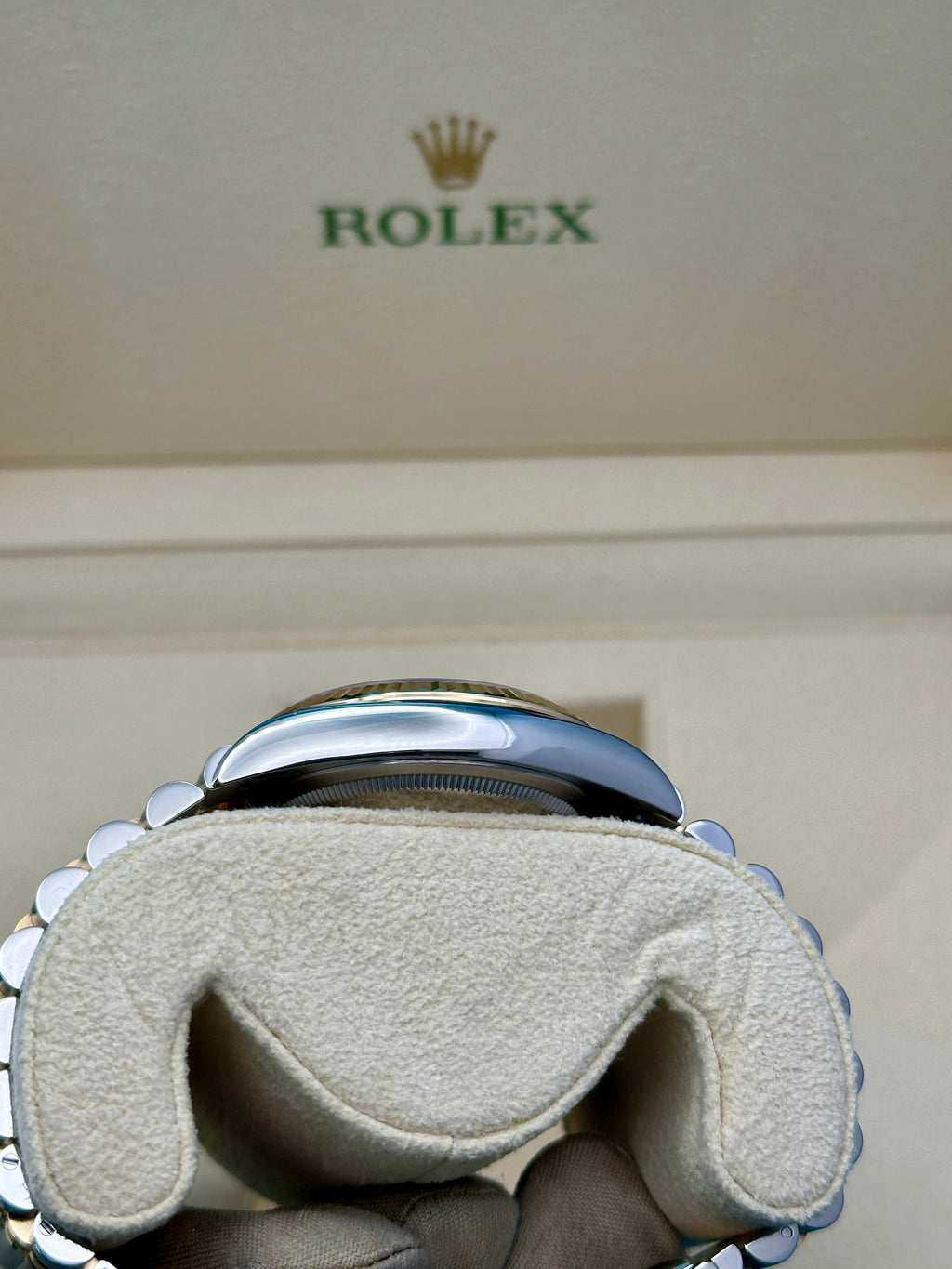 Rolex Yellow Rolesor Datejust 36  - Slate Roman Dial - Jubilee Bracelet - 126233