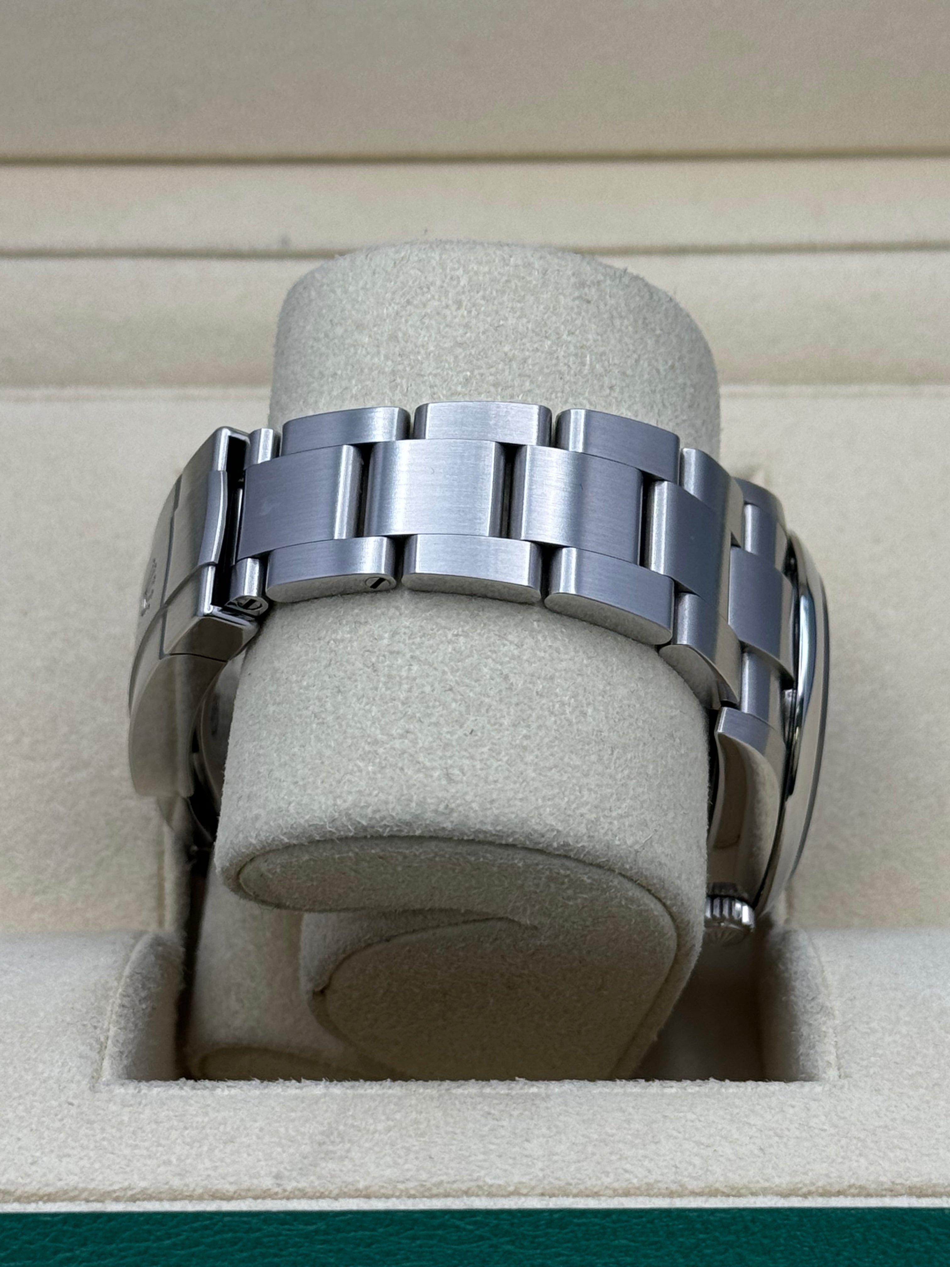 Rolex Oyster Perpetual 34 Watch - Domed Bezel - Black Index Dial