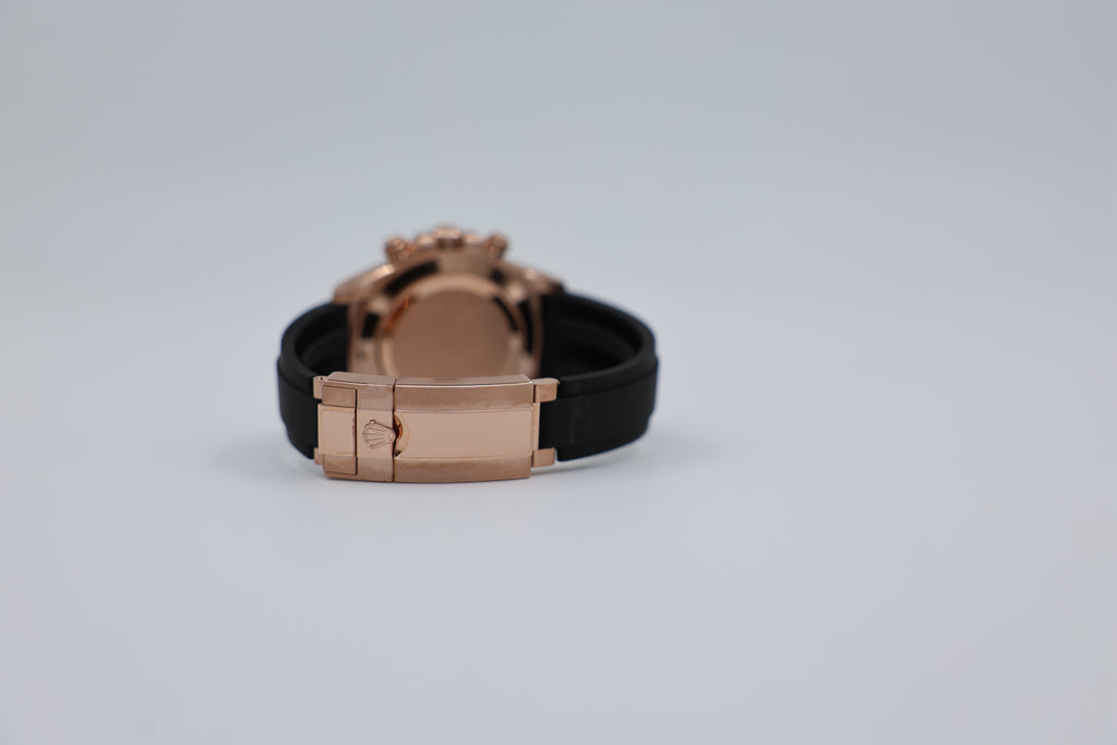 Rolex - Daytona - 116515LN - Oyster flex - Rosegold - Black Dial