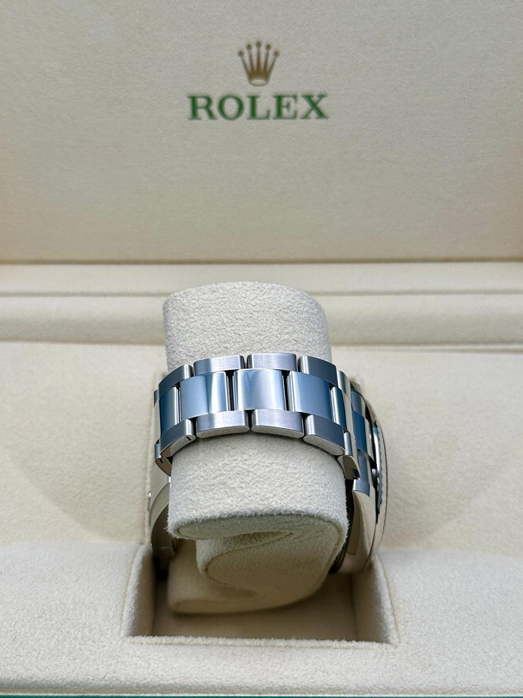 Rolex Steel and White Gold Rolesor Datejust 41  - Slate Green Roman Dial - Oyster Bracelet - 126334 slgro