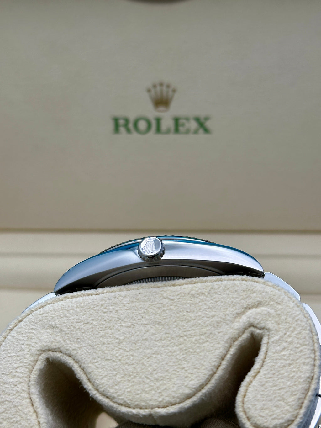 Rolex Steel and White Gold Rolesor Datejust 41  - Slate Green Roman Dial - Oyster Bracelet - 126334 slgro