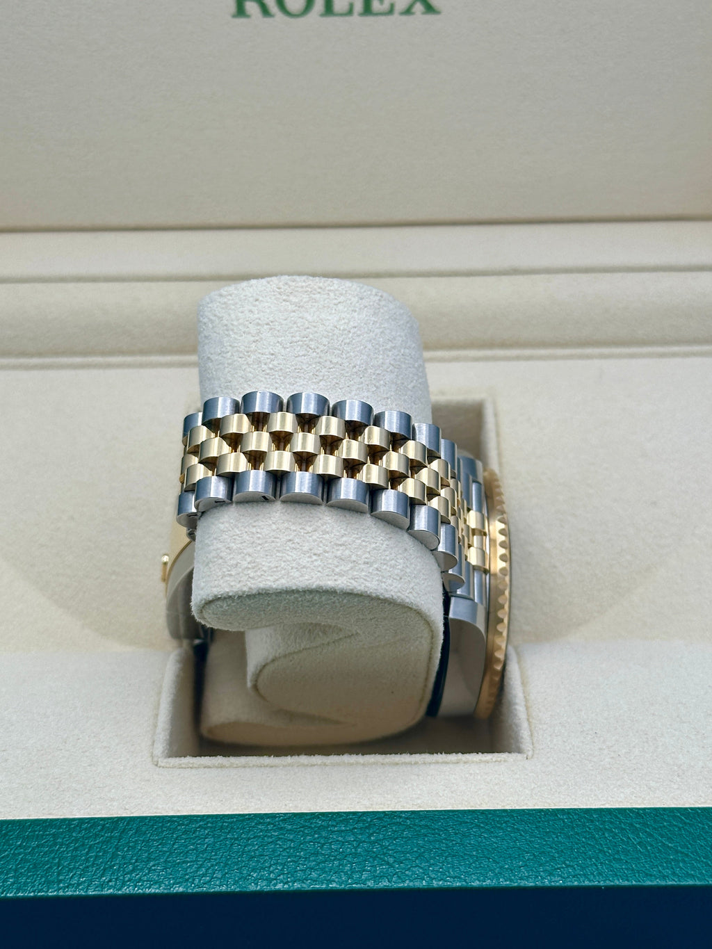 ROLEX GMT-Master II Black Dial Steel 18kt Yellow Gold