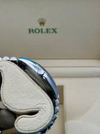 Rolex Steel Datejust 41  - Smooth Bezel - Black Index Dial - Jubilee Bracelet - 126300 bkij