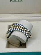Rolex Steel and Yellow Gold Rolesor Datejust 41  - Black Index Dial - Jubilee Bracelet - 126333 bkij
