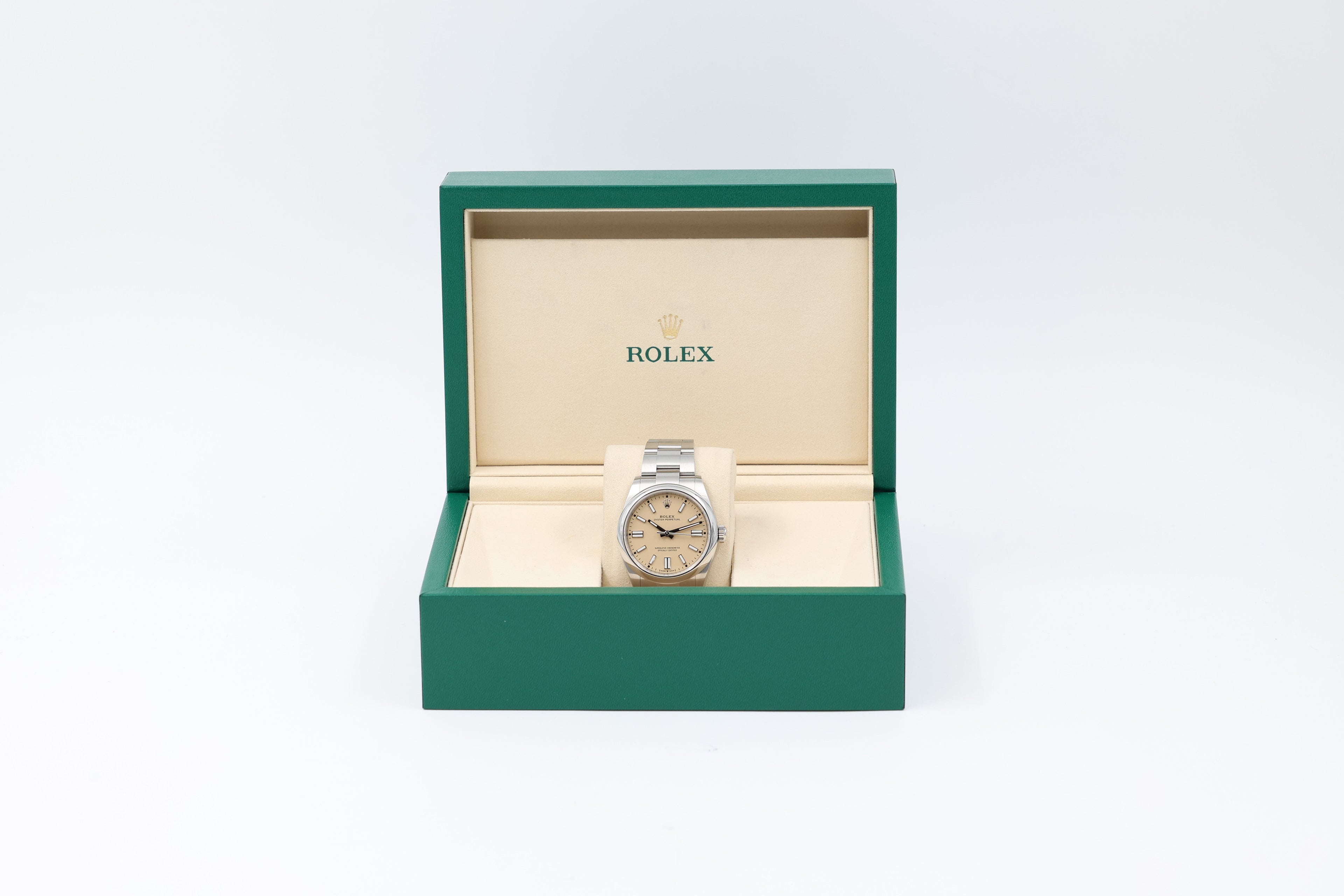 Rolex - Oyster Perpetual - Beige Dial - 134300 - 2025