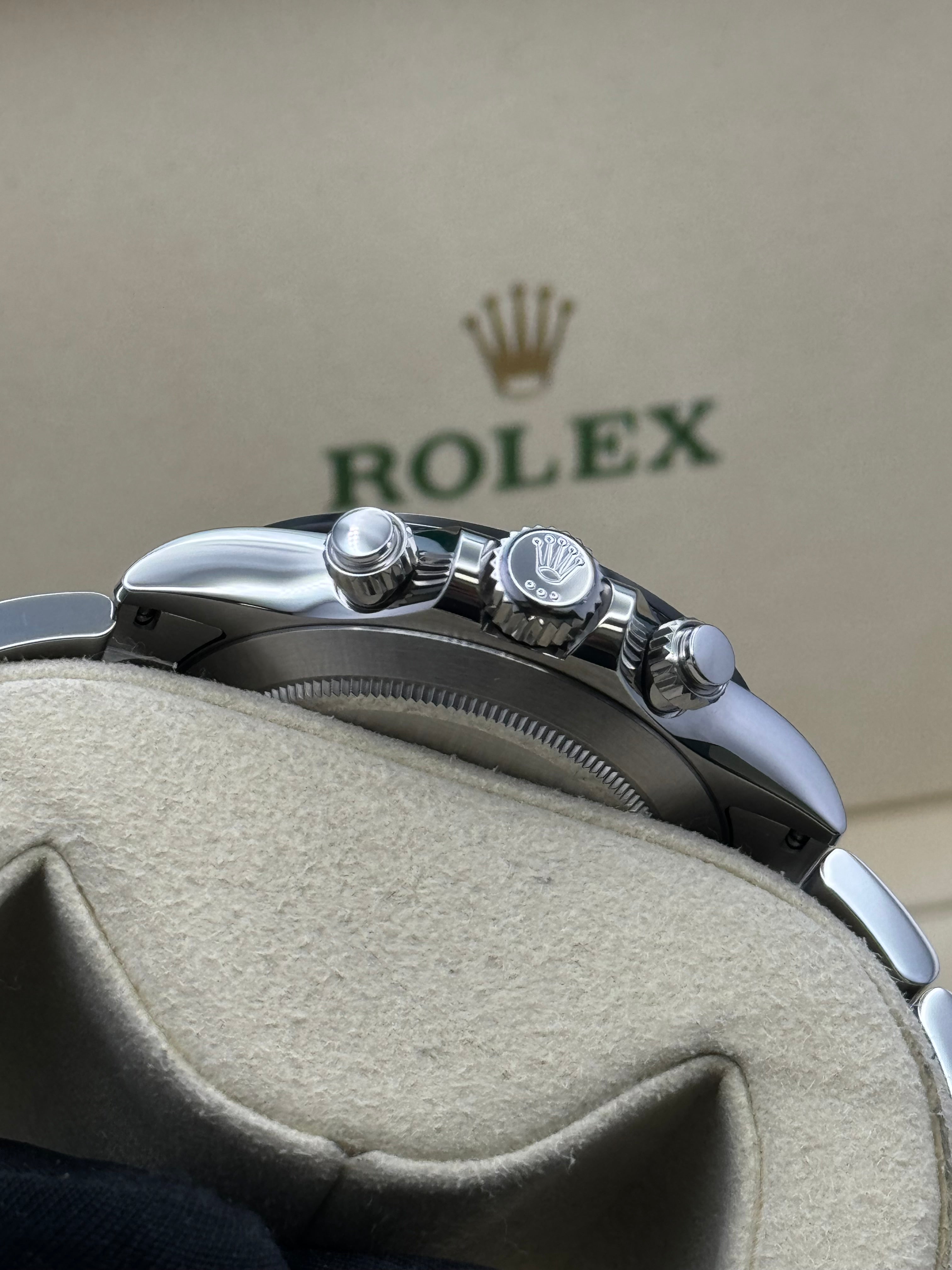Rolex Steel  Daytona 40  - Black Index Dial - 116500LN bk