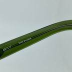 Ann Demeulemeester Men's Sunglasses Flat Top Green and Purple