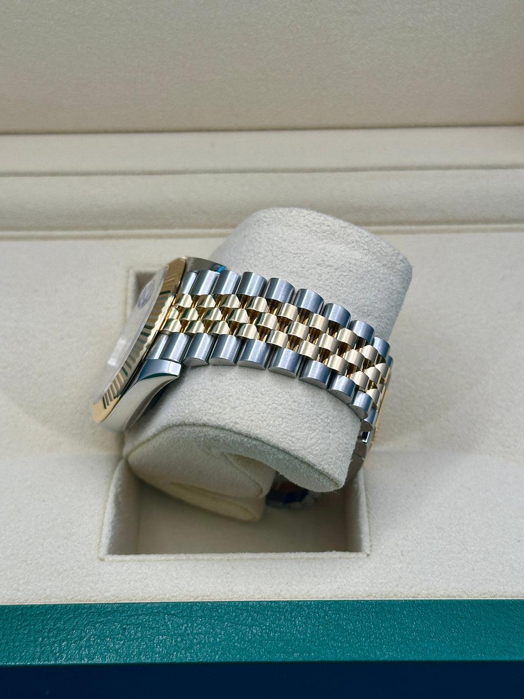 Rolex Steel and Yellow Gold Rolesor Datejust 41  - Black Diamond Dial - Jubilee Bracelet - 126333 bkdj