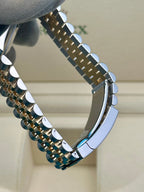 Rolex Steel and Yellow Gold Rolesor Datejust 41  - Black Diamond Dial - Jubilee Bracelet - 126333 bkdj