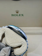 Rolex Oystersteel Datejust 41  - Smooth Bezel - Green Motif Dial - Jubilee Bracelet - 126300GMDJ