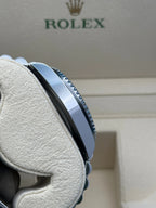 Rolex Steel GMT-Master II 40  - Black And Grey Bruce Wayne Bezel - Black Dial - Jubilee Bracelet - 126710GRNR