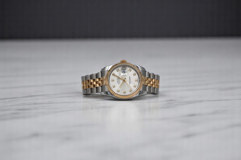 Rolex - Datejust - 116233 -  Silver Diamond- 2017