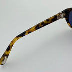 Ann Demeulemeester Men's Sunglasses Flat Top Tortoise Shell and Grey