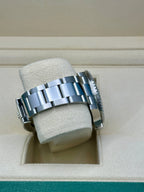 Rolex Steel GMT-Master II 40  - Black And Grey Bruce Wayne Bezel - Black Dial - Oyster Bracelet - 126710GRNR