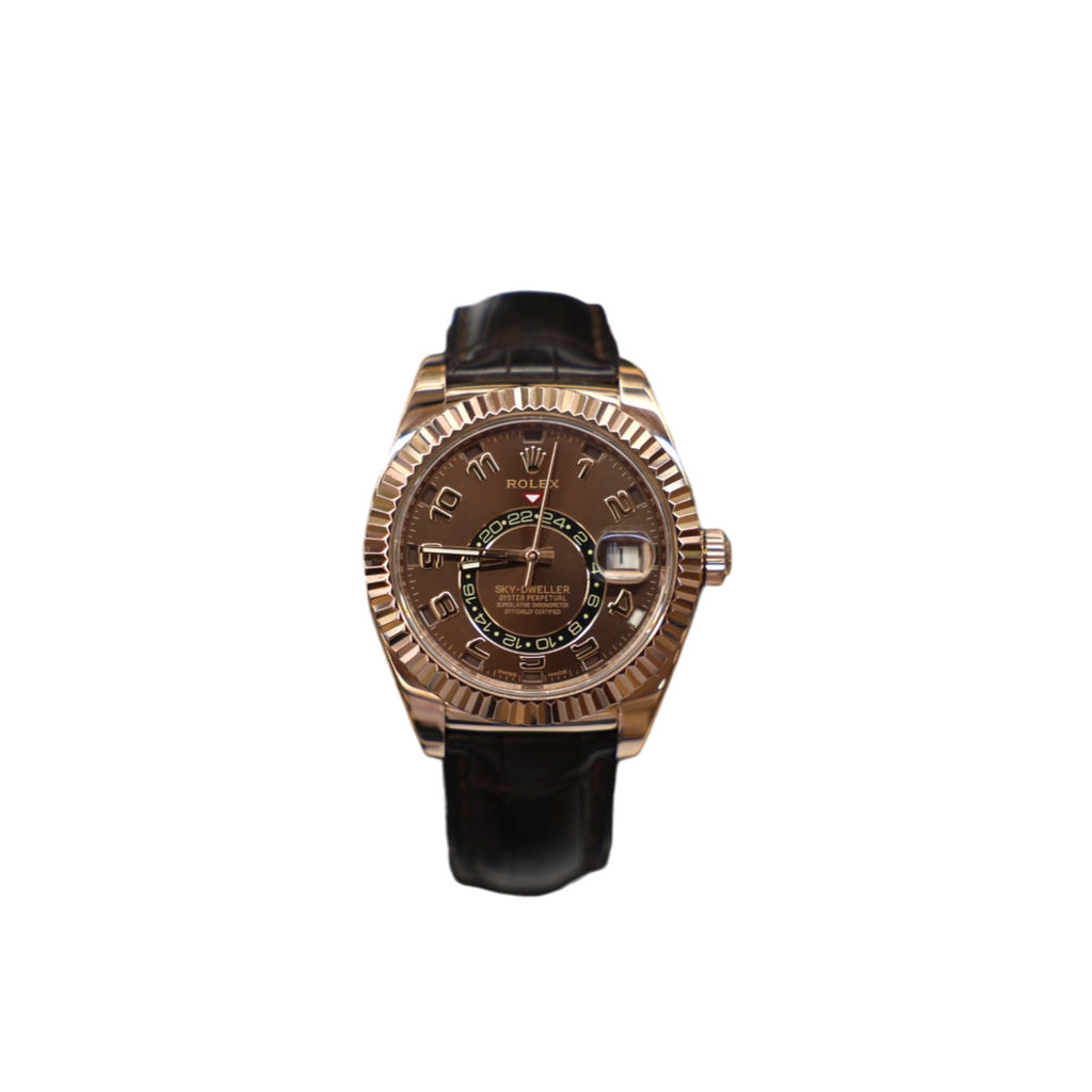 Rolex - Sky Dweller - 326135 Dial Chocolate Arabic - 2012