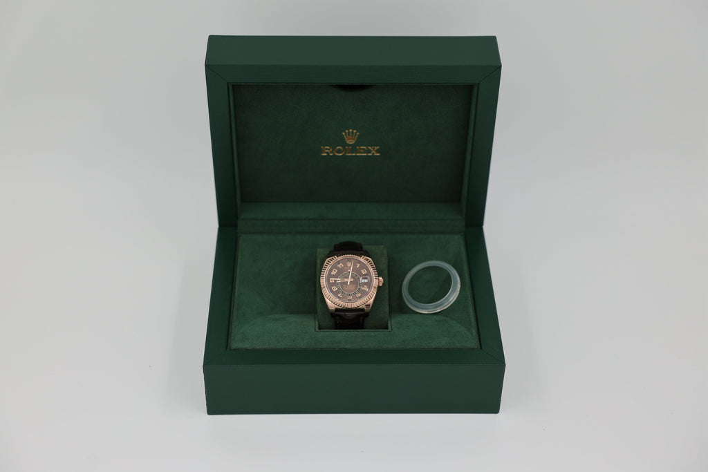 Rolex - Sky Dweller - 326135 Dial Chocolate Arabic - 2012