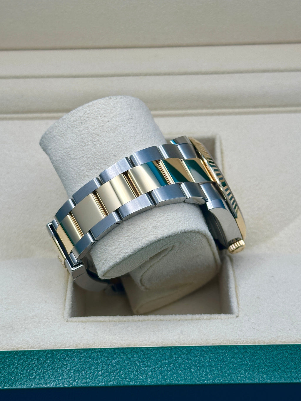 Rolex Steel and Yellow Gold Rolesor Datejust 41  - Champagne Index Dial - Oyster Bracelet - 126333 chio