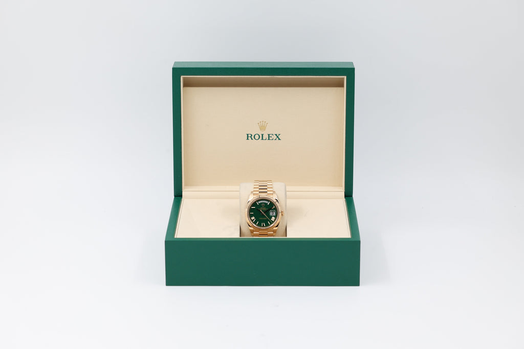 Rolex - Day-Date - "Money Green" Dial - 228238 - 2025