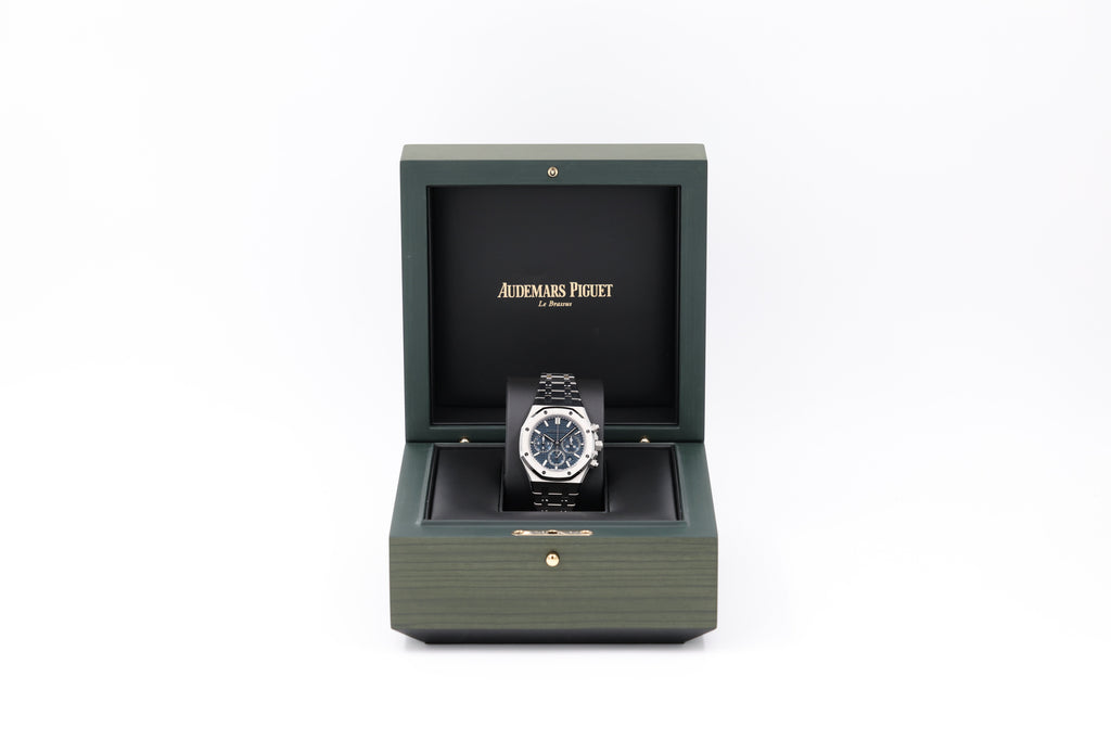 Audemars Piguet - Royal Oak Chronograph - Blue Dial - 26715ST - 2025
