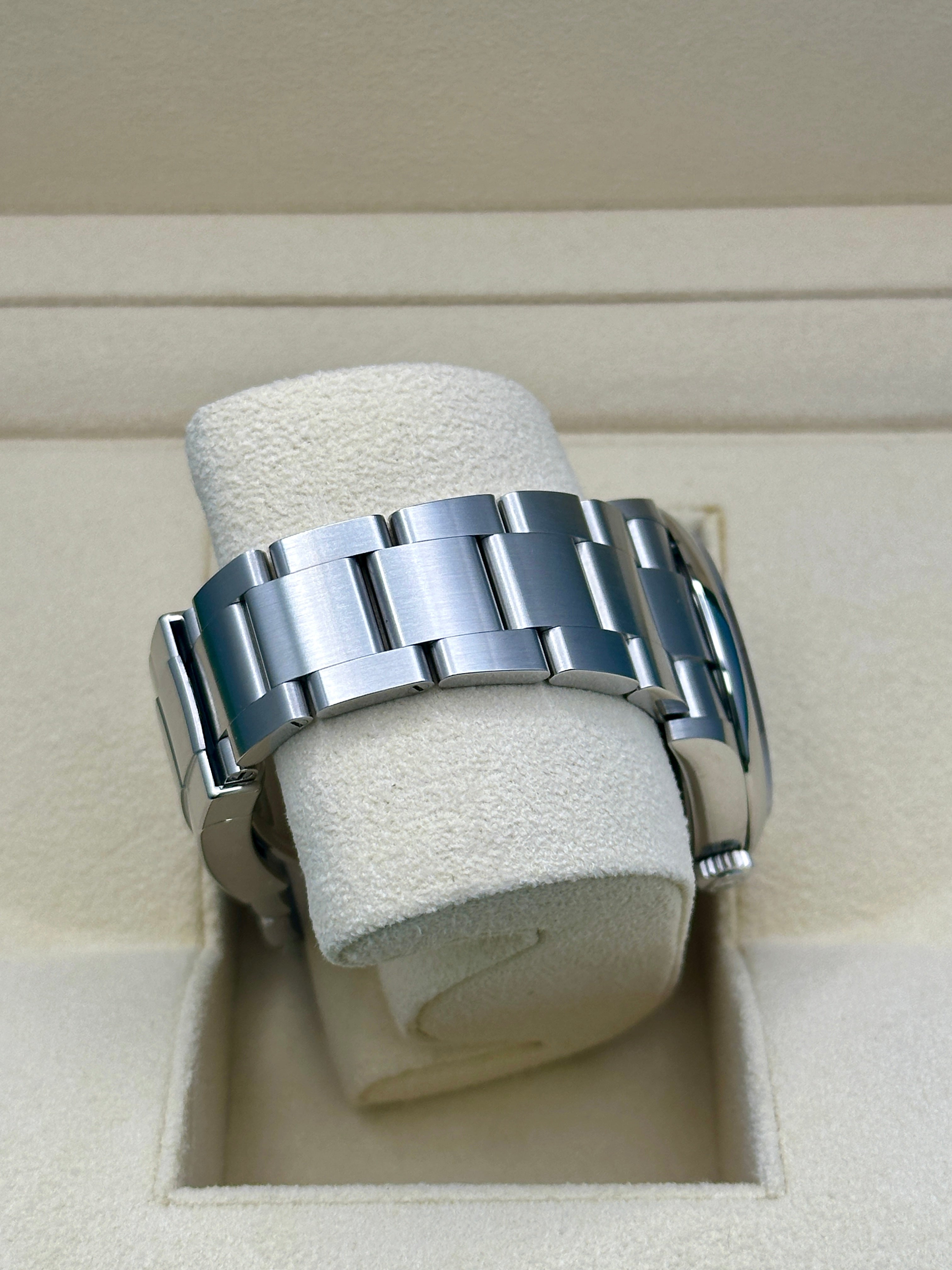 Rolex Oyster Perpetual 36 Watch - Domed Bezel - Black Index Dial