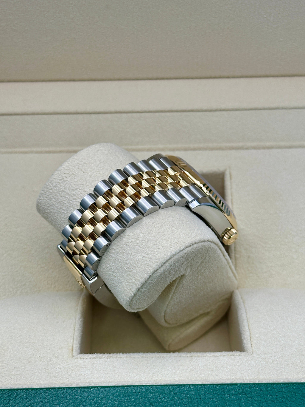 Rolex Steel and Yellow Gold Rolesor Datejust 36  - Champagne Index Dial - Jubilee Bracelet - 126233 chij