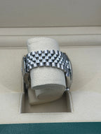 Rolex Steel Datejust 41  - Smooth Bezel - Silver Index Dial - Jubilee Bracelet - 126300 sij