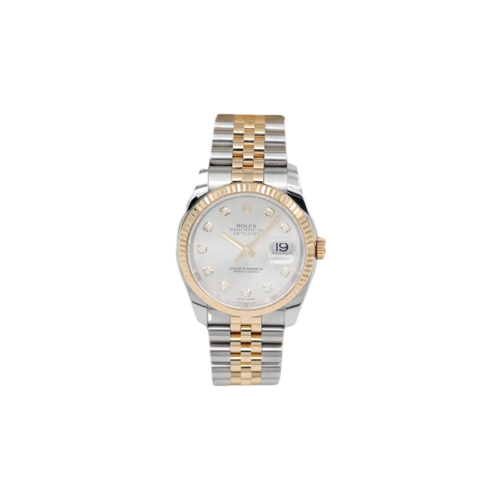 Rolex - Datejust - 116233 -  Silver Diamond- 2017