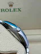 Rolex Steel and White Gold Rolesor Datejust 41  - Blue Index Dial - Jubilee Bracelet - 126334 blij