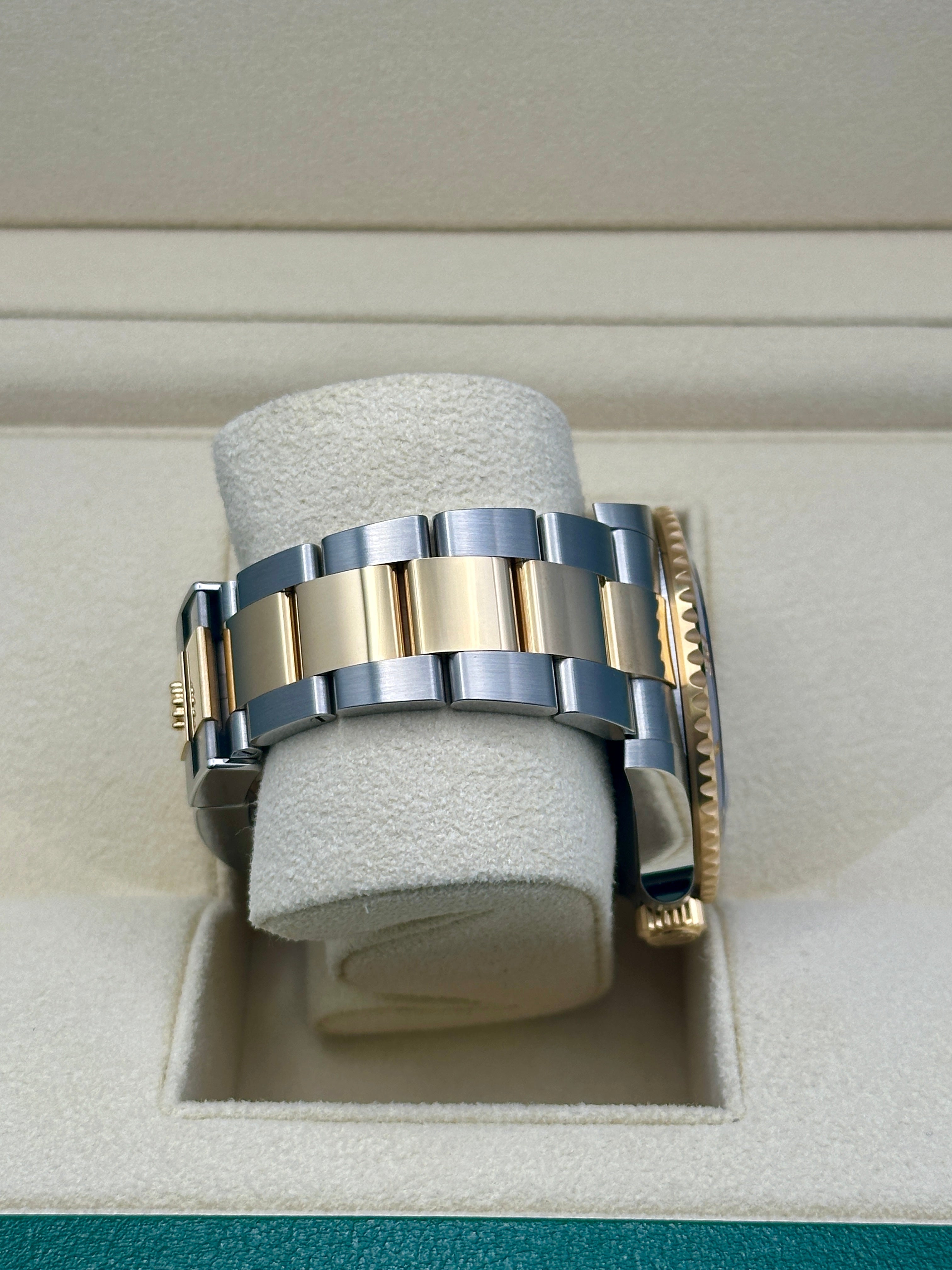 Rolex Steel and Gold Submariner Date  - Blue Bezel - Blue Dial - 126613LB