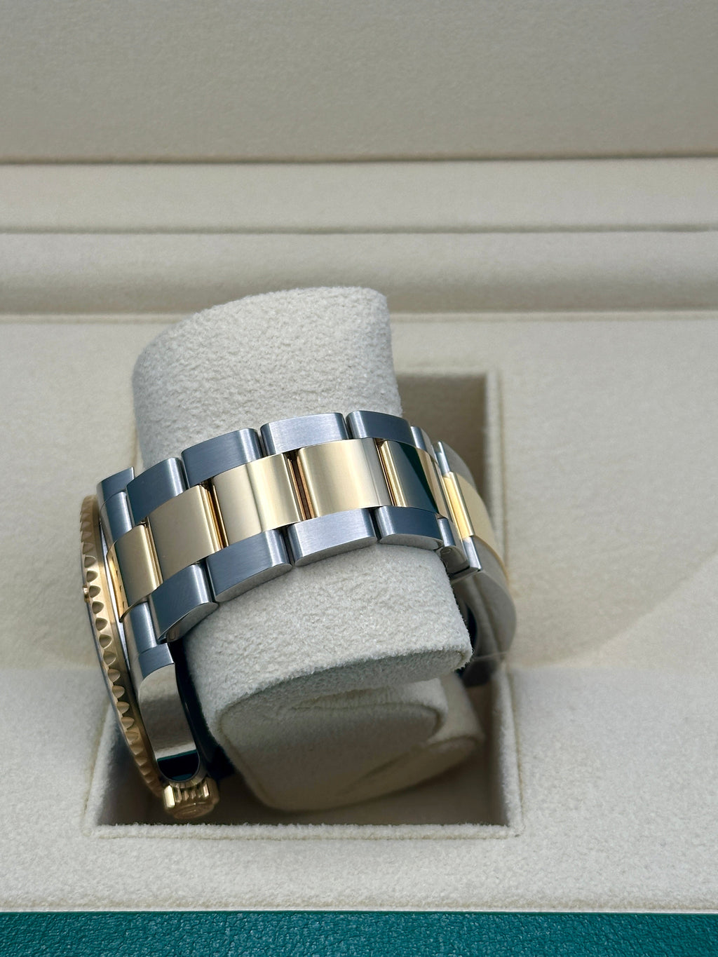Rolex Steel and Gold Submariner Date  - Blue Bezel - Blue Dial - 126613LB
